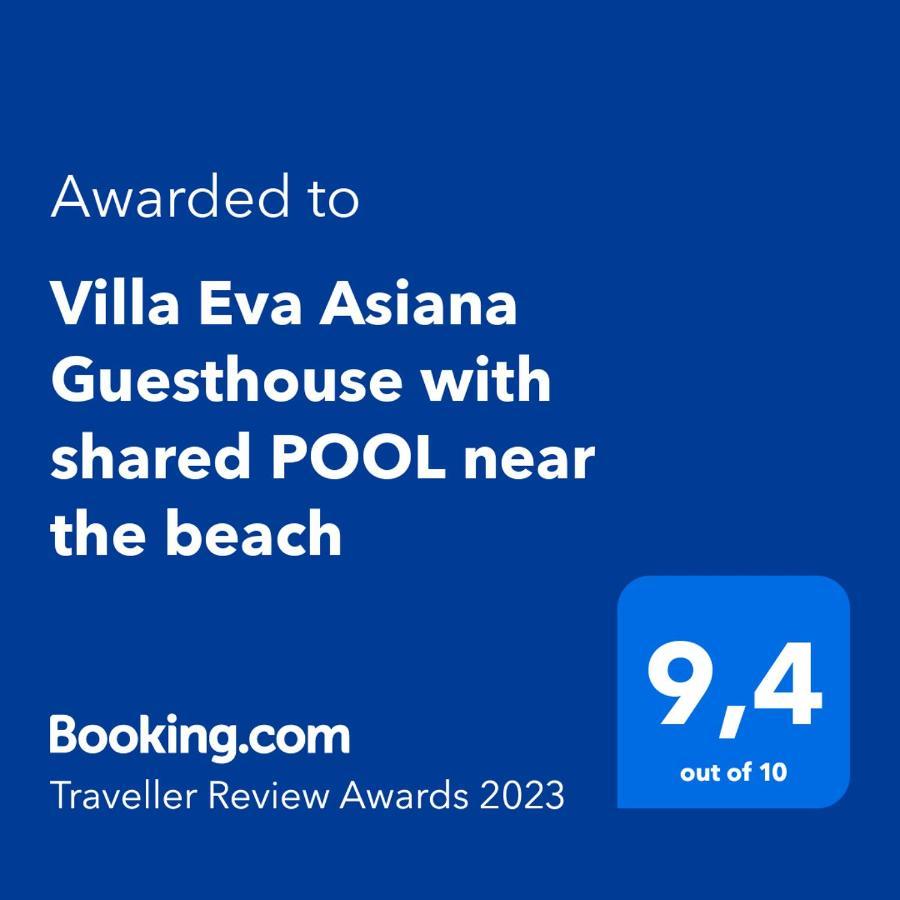 Villa Eva Asiana Guesthouse With Shared Pool ベニッサ エクステリア 写真